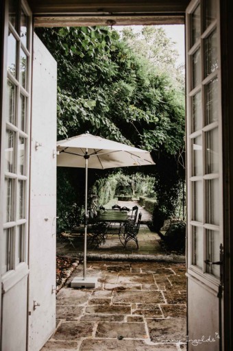 Vue sur les jardins